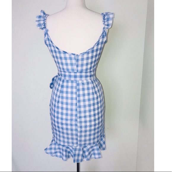 Sweet Threads Wrap Detail Mini Dress - Picture 5 of 8